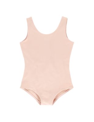 Cotton Rich Ballet Sleeveless Leotard